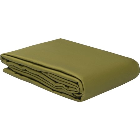 Простыня на резинке Tkano Essential 180х200х30 см сатиновая зеленая  (TK24-FS0012)