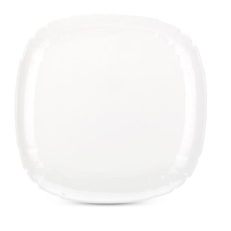 Тарелка обеденная стекло Luminarc Лотусия диаметр 250 мм белая (артикул  производителя N3621)