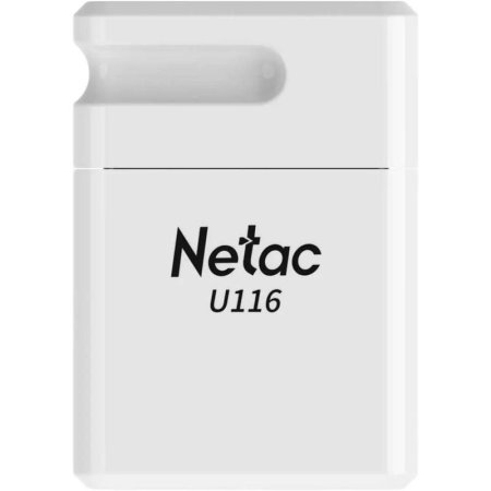 Флешка USB 2.0 16 ГБ Netac U116 (NT03U116N-016G-20WH)