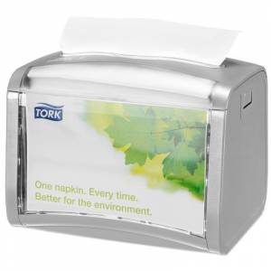 Держатель для салфеток Tork Xpressnap N4 272613 настольный серый