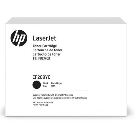 Тонер-картридж HP CF289YC черный оригинальный повышенной емкости