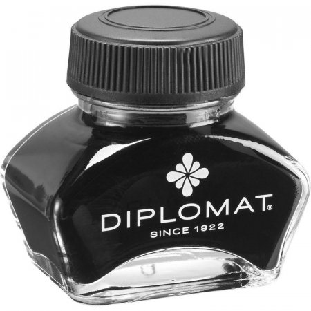 Чернила Diplomat черные 30 мл (в стеклянном флаконе)