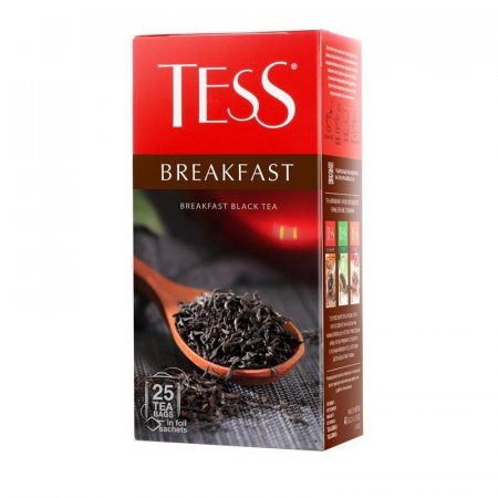 Чай Tess Breakfast черный 25 пакетиков