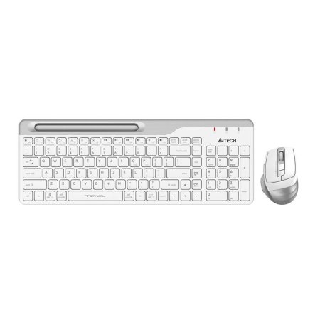 Комплект беспроводной клавиатура и мышь A4Tech Fstyler FB2535C белый