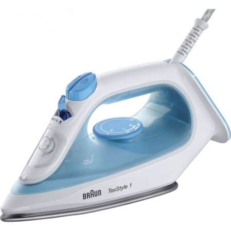 Утюг Braun TexStyle 1 SI1050BL белый/голубой