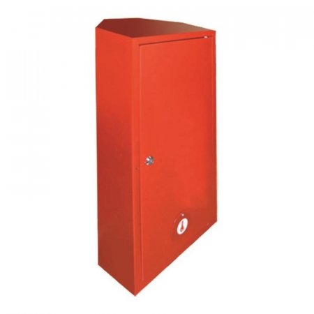 Шкаф пожарный Престиж-05-НЗК металлический навесной закрытый (65х23х32  см)