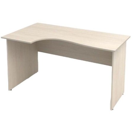 Стол эргономичный Канц СК36.15 левый (дуб молочный, 1400x800x750 мм)
