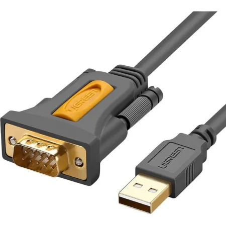 Переходник Ugreen CR104 USB Type-A - DB9 RS-232 - RS-232 2 метра  (20222_)