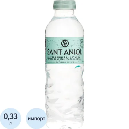 Вода минеральная Sant Aniol столовая негазированная пэт 0.33 л