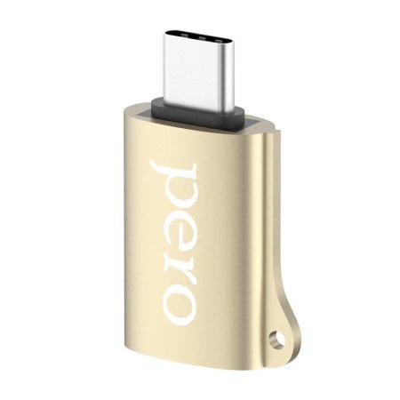Переходник Pero USB A - USB Type-C (4603768350576)