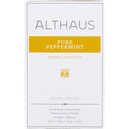 Чай травяной Althaus Pure Peppermint 20 пакетиков