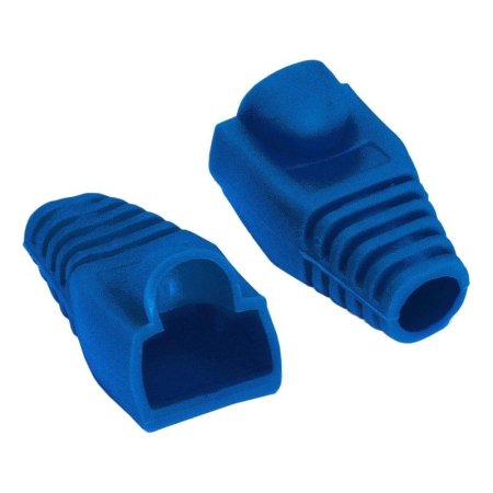 Колпачок ExeGate BC45-100-BL RJ-45 синий (EX292850RUS) 100 штук в  упаковке