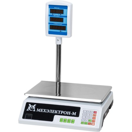 Весы торговые настольные Мехэлектрон-М (ВР4900-15-2Д-СДБ 05)