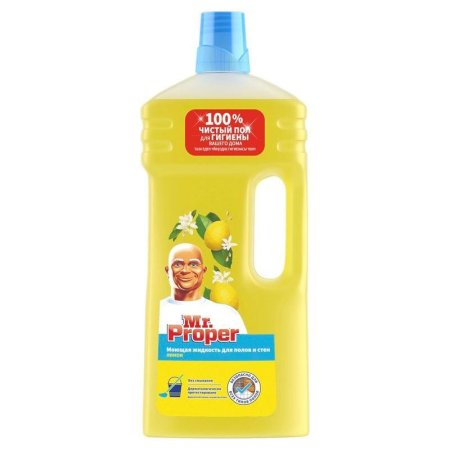 Универсальное чистящее средство Mr. Proper Лимон жидкость 1.5 л