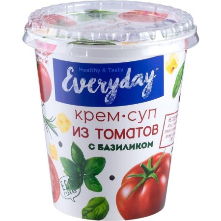 Cуп Everyday из томатов с базиликом 36 г (12 штук в упаковке)