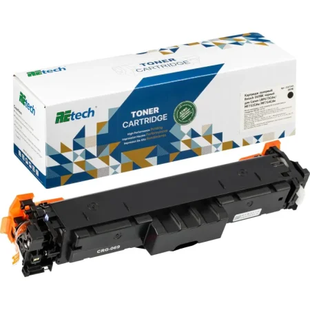 Картридж лазерный Retech 069BK для Canon чёрный совместимый