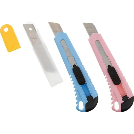 Набор ножей универсальных Attache 18 мм (5 сменных лезвий, 2 штуки в  упаковке, SX36-3pcs)