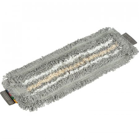 Насадка МОП плоская Vileda Трио УльтраСпид Про полиэфиры/хлопок 42x14.5 см серый/белый (арт.производителя 167276)