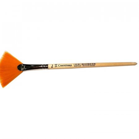 Кисть №1 School синтетика веерная №10