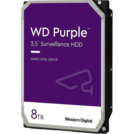 Жёсткий диск Western Digital Purple 8 ТБ WD85PURU
