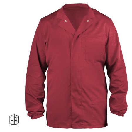Куртка для пищевого производства у17-КУ мужская бордовая (размер 56-58,  рост 170-176)