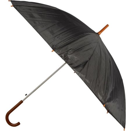 Зонт полуавтомат черный (HD-HW01(H/T)