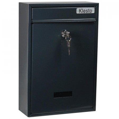 Ящик почтовый Klesto ЯК 1 1-секционный металлический серый (215 x 85 x 320 мм)