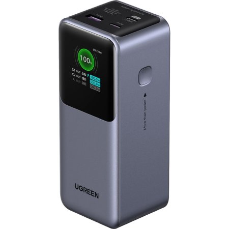 Внешний аккумулятор (power bank) Ugreen PB721 20000 мАч 130W серый  (35524B)