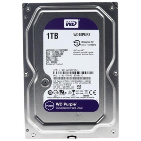 Жесткий диск Western Digital Original Purple 1 Тб (WD10PURZ)