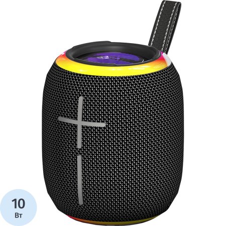 Акустическая система BQ PBS4005 чёрная с микрофоном и подсветкой  (86198203) Акустическая система BQ PBS4005 чёрная с микрофоном и подсветкой  (86198203)