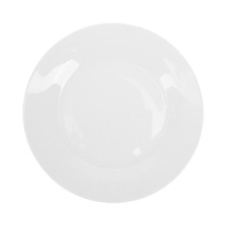 Тарелка фарфоровая Collage диаметр 22.5 см белая (фк389)