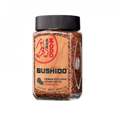 Кофе растворимый Bushido Kodo 95 г (стекло) Кофе растворимый Bushido Kodo 95 г (стекло)