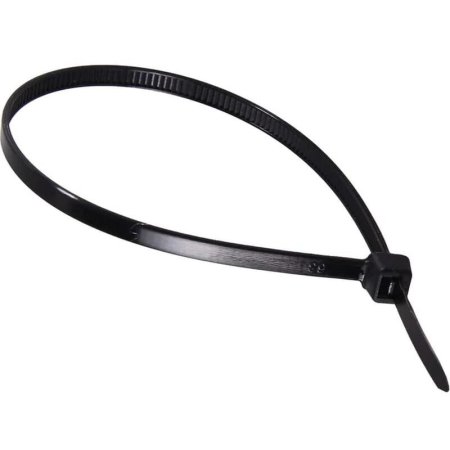 Хомут (стяжка) пластиковый Вихрь 200x3.6 мм черный 100 штук Хомут (стяжка) пластиковый Вихрь 200x3.6 мм черный 100 штук