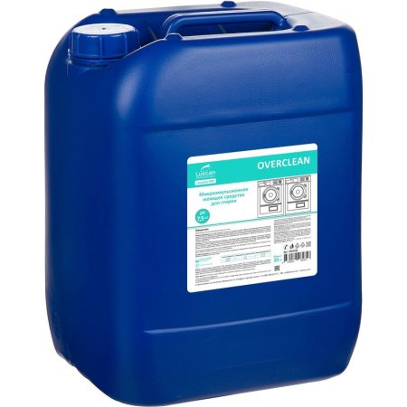 Жидкое средство для стирки микроэмульсионное Luscan Professional  Overclean 20 л (концентрат)