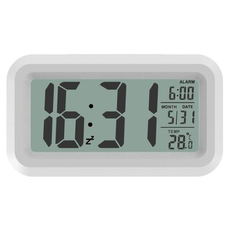 Часы-будильник Ritmix CAT-100 White