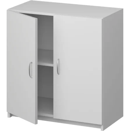 Шкаф для документов СП-Бюджет 2550 (белый шагрень, 716х349х753 мм)