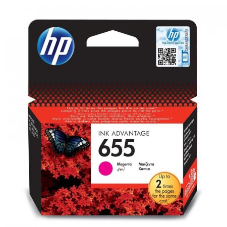 Картридж HP 655 CZ111AE пурпурный