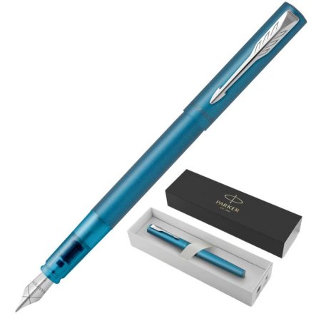 Ручка перьевая Parker Vector XL цвет чернил синий цвет корпуса бирюзовый  металлик (артикул производителя 2159761)