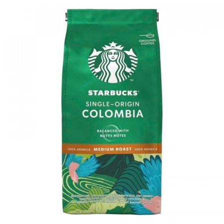 Кофе молотый Starbucks Single-Origin Colombia 200 г (вакуумный пакет)