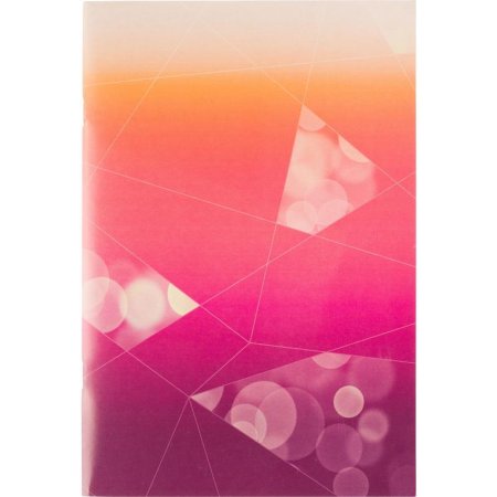 Тетрадь общая Attache Ice Красный/фиолетовый А4- 48 листов в клетку на  скрепке (обложка в ассортименте)