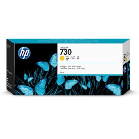 Картридж струйный HP 730 P2V70A желтый оригинальный