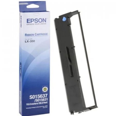 Картридж Epson C13S015637BA для для LX-350/300+II черный