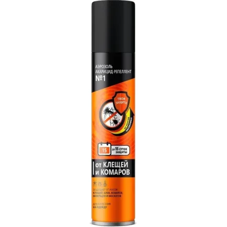 Средство от насекомых №1 аэрозоль от клещей/комаров 150 мл