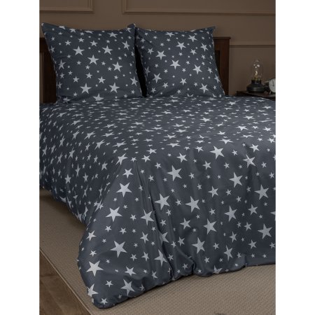 Постельное белье Amore Mio Stars (евро, микрофибра)