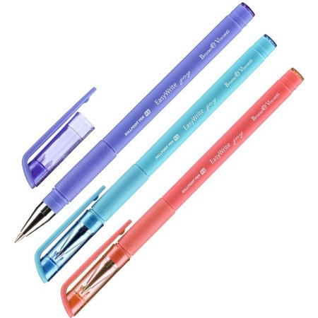 Ручка шариковая Bruno Visconti EasyWrite joy синяя (толщина линии 0.5 мм) 20-0044
