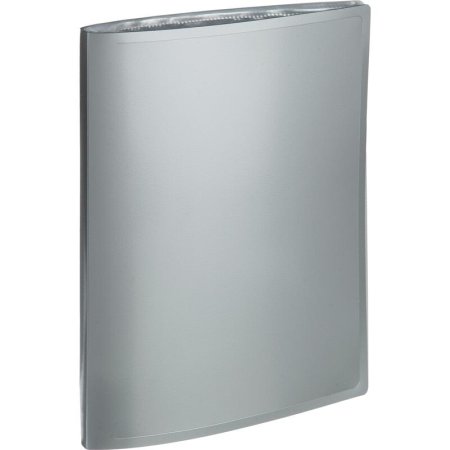 Папка файловая на 40 файлов Attache Metallics А4 15 мм серая (толщина  обложки 0.8 мм)