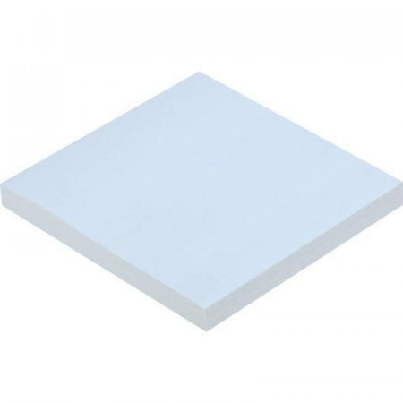 Стикеры Z-сложения Attache 76х76 мм пастельные голубые для диспенсера (1 блок, 100 листов)