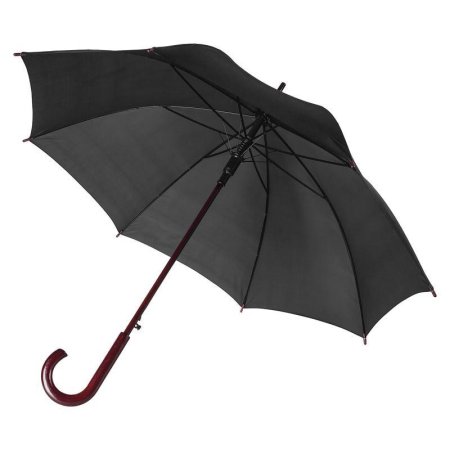 Зонт Standard полуавтомат черный (12393.30)
