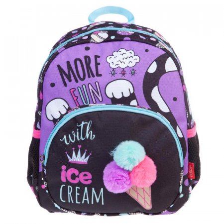 Рюкзак школьный ортопедический Hatber Kids Ice cream разноцветный