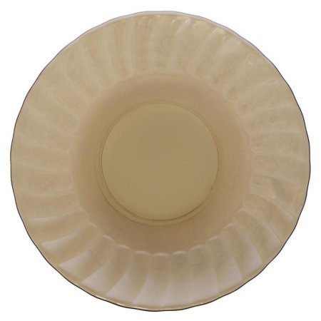 Тарелка десертная стеклянная Glass Elica диаметр 170 мм коричневая  (60072307)